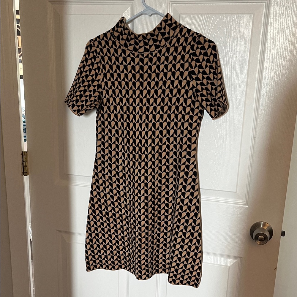 Anthro mod knit dress
